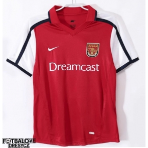 Arsenal 2001-2002 Retro Domácí Dres Krátký Rukáv Arsenal 2001-2002 Retro Domácí Dres Krátký Rukáv